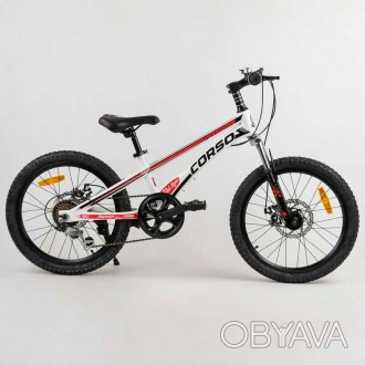 
 
Велосипед спортивный CORSO «Speedline» 20 дюймов, рама магниевая . . фото 1