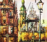 Настенные часы Церковь. Сумы. фото 1 Настенные часы Церковь. Сумы. фото 1