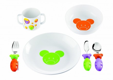 Детский набор посуды Guzzini Bimbi 7560052 6 предметов. Хмельницкий. фото 1 Детский набор посуды Guzzini Bimbi 7560052 6 предметов. Хмельницкий. фото 1