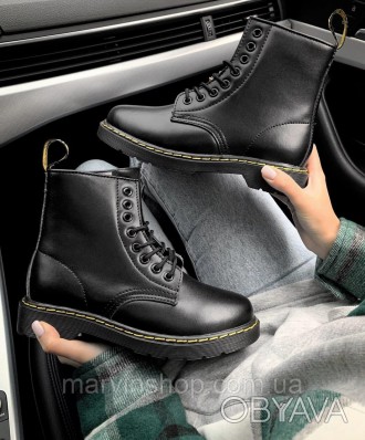 
Женские ботинки черные зимние Dr. Martens 
Dr. Martens — это лучшая обувь в мир. . фото 1