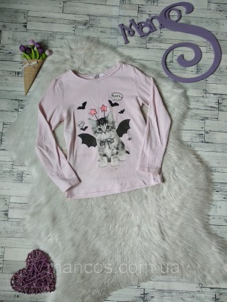 Реглан H&M на девочку с котиком. Кривой Рог. фото 1 Реглан H&M на девочку с котиком. Кривой Рог. фото 1