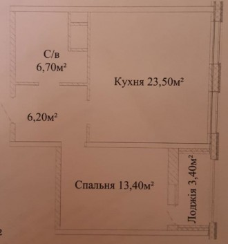 ЖК Альтаир 3, СК Будова, секция №1, 13 этаж, 52,9 кв.м + кладовка 6,1 кв.м. 
Шик. Киевский. фото 3