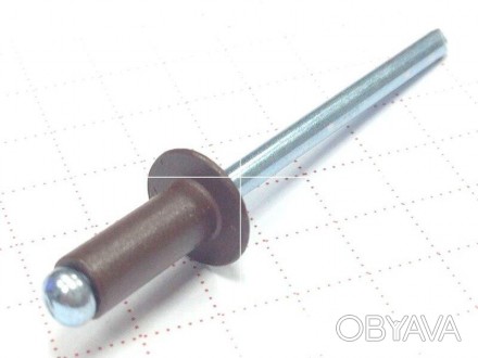 Окрашенные вытяжные заклёпки из алюминий/сталь RAL используются повсеместно монт. . фото 1