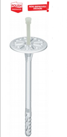 Дюбель  фасадный  с нейлоновым армированным гвоздем  LTX 10x200 мм (200 шт). Киев. фото 1