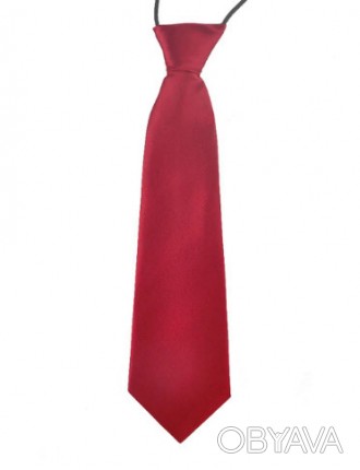 Классический удобный детский галстук на резинке подчеркнет стильность каждого ма. . фото 1