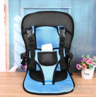 Бескаркасное автомобильное кресло для детей, Голубой
Ваш малыш уже вырос и не хо. . фото 1