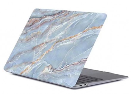 Чехол мраморный Blue Mramor для MacBook Air 13"A1932/A2179/A2337/Pro A2289 . . фото 8
