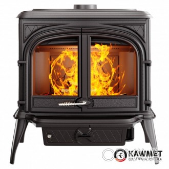KAWMET Premium HELIOS S8 – это надежная и эффективная печь из материала чугун, п. . фото 1
