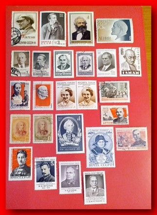 Продам подборку почтовых марок СССР разных годов выпуска и тематики (Искусство, . . фото 4