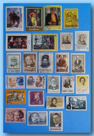 Продам подборку почтовых марок СССР разных годов выпуска и тематики (Искусство, . . фото 2