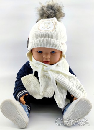 
 
Тепла польська шапка, дитяча для новонароджених. Дуже приємна, м'яка та тепла. . фото 1