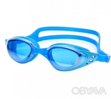 Очки для плавания профессиональные водонепроницаемые для спортсменов. В комплект. . фото 1