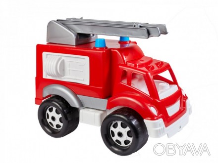 Интересная детская машина 1738TXK "Пожарная машина" отличается ярким, привлекате. . фото 1