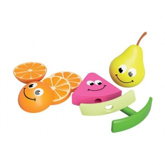 Оригинальный игровой набор Веселые фрукты Fat Brain Toys Fruit Friends создан дл. . фото 3