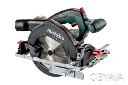 Аккумуляторная циркулярная пила Metabo KS 18 LTX 57 (601857890) (без аккумулятор. . фото 1