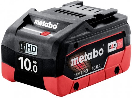 Аккумуляторная батарея Metabo LiHD 18 V, 10.0 Ah (625549000). Буча. фото 1 Аккумуляторная батарея Metabo LiHD 18 V, 10.0 Ah (625549000). Буча. фото 1