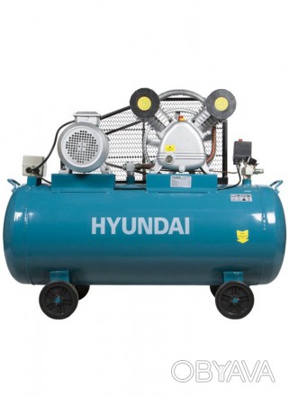 Повітряний компресор HYUNDAI HYC 55200V3 характеризується високою продуктивністю. . фото 1