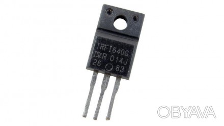 Транзистор полевой IRFS640 200V 18A N-ch MOSFET TO220 б.у оригинал.Технические х. . фото 1