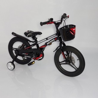 Детский двухколесный велосипед 16 дюймов MARS-3 магниевый СИНИЙ
 
Двухколесный в. . фото 3