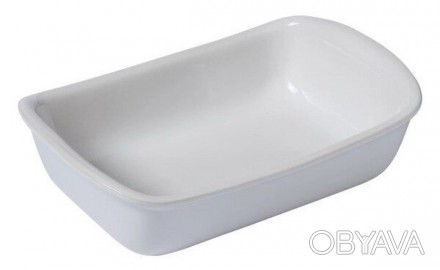 Форма прямоугольная керамическая Pyrex Supreme 22х15 см белая 102030/8