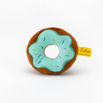 Плюшевая игрушка Пончик от украинского производителя Kidsqo Яркий и красочный пл. . фото 2