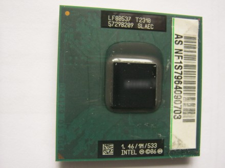 Процесор для ноутбука Intel Pentium Dual Core T2310, Socket PPGA478, частота = 1. . фото 3