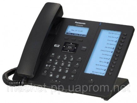 Проводной IP-телефон Panasonic KX-HDV230RUB Black
Panasonic KX-HDV230 SIP - пред. . фото 3