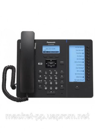 Проводной IP-телефон Panasonic KX-HDV230RUB Black
Panasonic KX-HDV230 SIP - пред. . фото 2