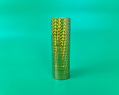 Скотч декоративный голографический лазерный золото 12мм Х 20метров
. . фото 6