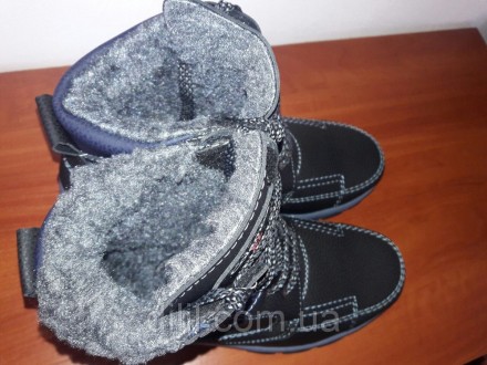 Зимние мужские ботинки черные спортивные прошитые теплые. Добротный вариант! Про. . фото 6