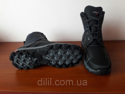 Зимние мужские ботинки черные спортивные прошитые теплые. Добротный вариант! Про. . фото 7