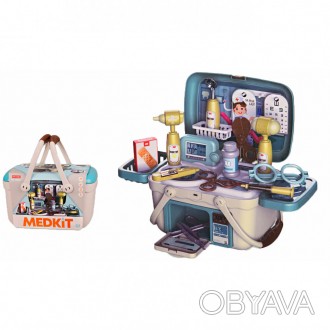 Детский игровой набор "Доктор" 13M08
Набор Доктора» Мини-чемодан легко нос. . фото 1