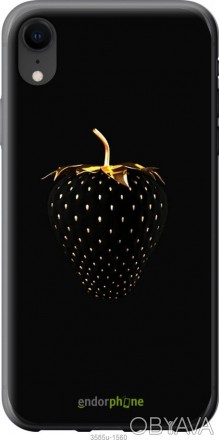 Чехол "Черная клубника" для iPhone XRПредставляем Вашему вниманию дизайнерские ч. . фото 1