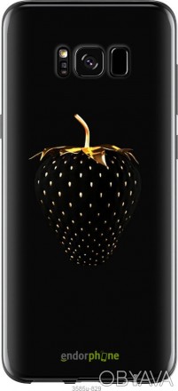 Чехол "Черная клубника" для Samsung Galaxy S8Представляем Вашему вниманию дизайн. . фото 1