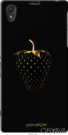 Чехол "Черная клубника" для Sony Xperia Z1 C6902Представляем Вашему вниманию диз. . фото 1