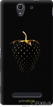 Чехол "Черная клубника" для Sony Xperia C3 D2502Представляем Вашему вниманию диз. . фото 1