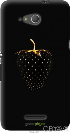 Чехол "Черная клубника" для Sony Xperia E4gПредставляем Вашему вниманию дизайнер. . фото 1