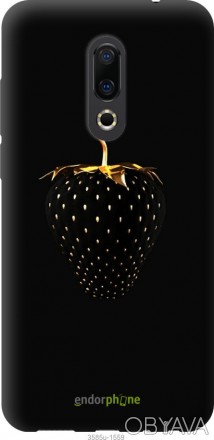 Чехол "Черная клубника" для Meizu 16thПредставляем Вашему вниманию дизайнерские . . фото 1