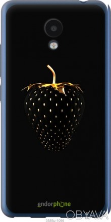 Чехол "Черная клубника" для Meizu M5cПредставляем Вашему вниманию дизайнерские ч. . фото 1