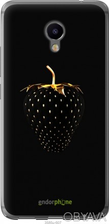Чехол "Черная клубника" для Meizu M3eПредставляем Вашему вниманию дизайнерские ч. . фото 1
