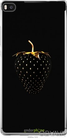 Чехол "Черная клубника" для Huawei Ascend P8Представляем Вашему вниманию дизайне. . фото 1