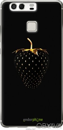 Чехол "Черная клубника" для Huawei P9Представляем Вашему вниманию дизайнерские ч. . фото 1