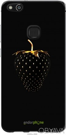 Чехол "Черная клубника" для Huawei P10 LiteПредставляем Вашему вниманию дизайнер. . фото 1