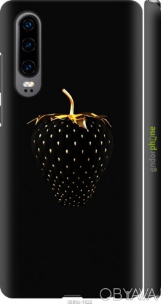 Чехол "Черная клубника" для Huawei P30Представляем Вашему вниманию дизайнерские . . фото 1