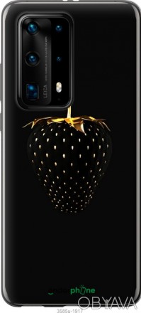 Чехол "Черная клубника" для Huawei P40 Pro PlusПредставляем Вашему вниманию диза. . фото 1