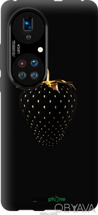 Чехол "Черная клубника" для Huawei P50Представляем Вашему вниманию дизайнерские . . фото 1