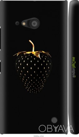 Чехол "Черная клубника" для Nokia Lumia 730Представляем Вашему вниманию дизайнер. . фото 1