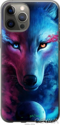 Чехол "Арт-волк" для iPhone 12 Pro MaxПредставляем Вашему вниманию дизайнерские . . фото 1