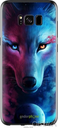 Чехол "Арт-волк" для Samsung Galaxy S8Представляем Вашему вниманию дизайнерские . . фото 1
