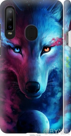 Чехол "Арт-волк" для Samsung Galaxy A8SПредставляем Вашему вниманию дизайнерские. . фото 1